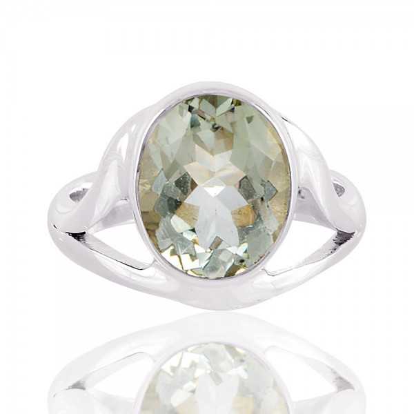 Persiolite natural Gemstone with 925 sterling silver Ring