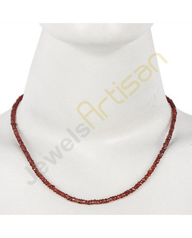 Garnet Beads Gemstone 925 Sterling 