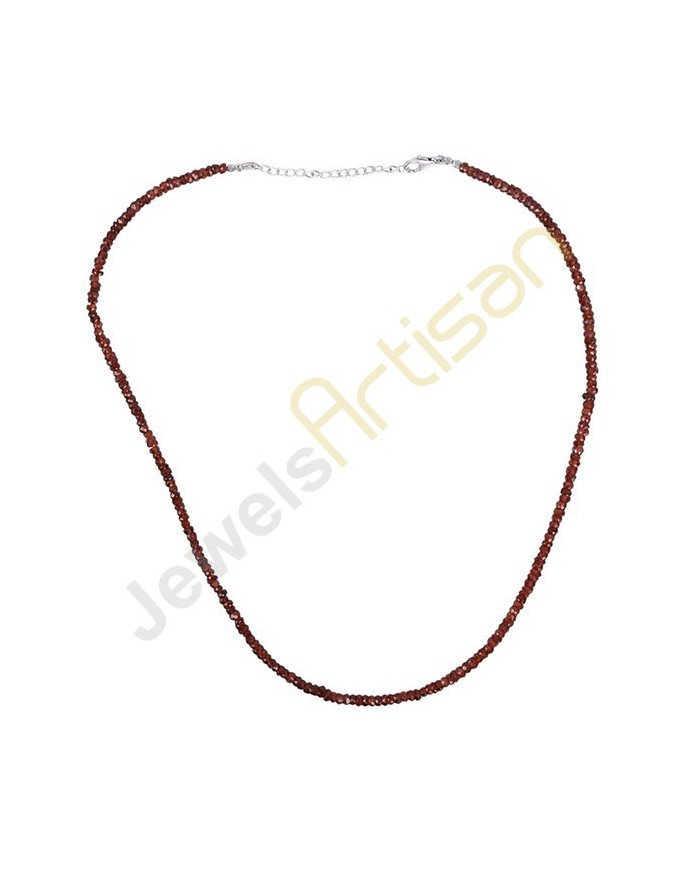 Garnet Beads Gemstone 925 Sterling 